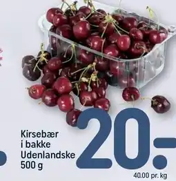 REMA 1000 Kirsebær i bakke tilbud