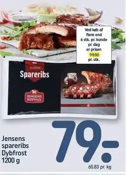 REMA 1000 Jensens spareribs tilbud