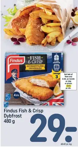 REMA 1000 Findus Fish & Crisp tilbud