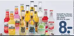 REMA 1000 Smirnoff Ice, Breezer, Cult Mokai, Somersby eller Shaker tilbud
