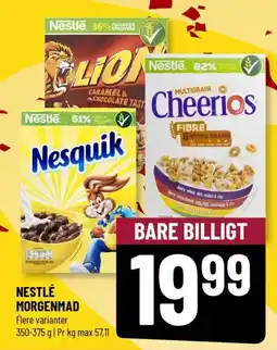 Løvbjerg NESTLÉ MORGENMAD Flere varianter tilbud