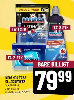 Løvbjerg NEOPHOS TABS EL. ADDITIVER tilbud