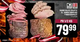 Løvbjerg DANSK KALVE CULOTTE EL. DANSK KØDKVÆG TYNDSTEGSFILET tilbud