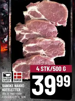 Løvbjerg DANSKE NAKKE- KOTELETTER tilbud