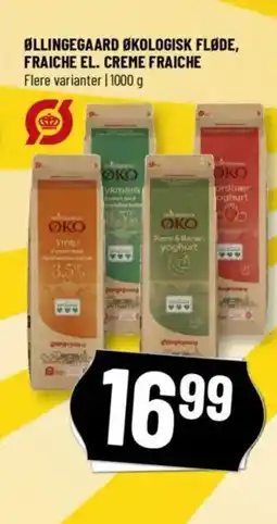 Løvbjerg ØLLINGEGAARD ØKOLOGISK FLØDE, FRAICHE EL. CREME FRAICHE tilbud
