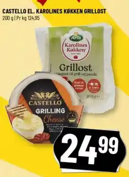 Løvbjerg Arla Karolines Køkken Castello el. karolines køkken grillost tilbud
