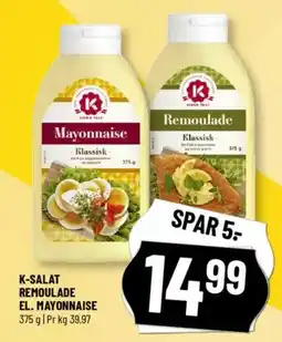 Løvbjerg K-SALAT REMOULADE EL. MAYONNAISE tilbud