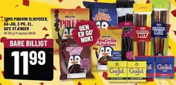 Løvbjerg TOMS PINGVIN SLIKPOSER, GA-JOL 2-PK, EL. GO'E STÆNGER tilbud