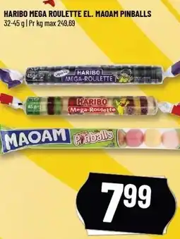 Løvbjerg HARIBO MEGA ROULETTE EL. MADAM PINBALLS tilbud