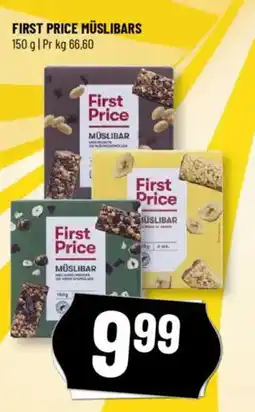 Løvbjerg FIRST PRICE MÜSLIBARS tilbud