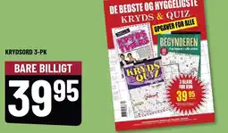 Løvbjerg KRYDSORD tilbud