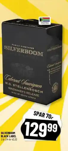 Løvbjerg SILVERBOOM BLACK LABEL tilbud