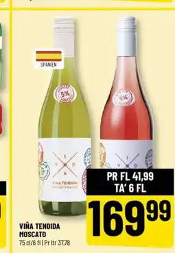 Løvbjerg VINA TENDIDA MOSCATO BANK tilbud
