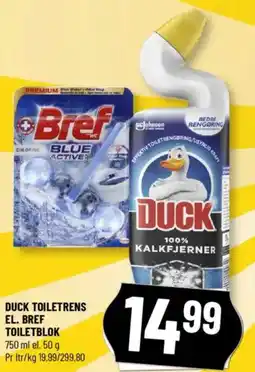 Løvbjerg DUCK TOILETRENS EL. BREF TOILETBLOK tilbud