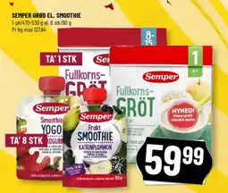 Løvbjerg SEMPER GRØD EL. SMOOTHIE tilbud