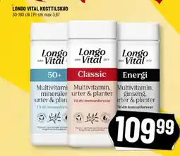 Løvbjerg LONGO VITAL KOSTTILSKUD tilbud