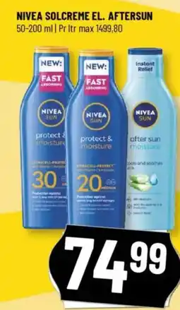 Løvbjerg NIVEA SOLCREME EL. AFTERSUN tilbud