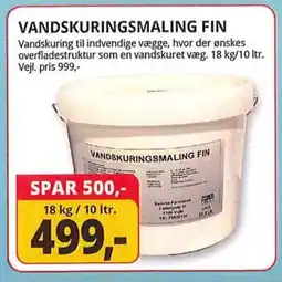 Farveland VANDSKURINGSMALING FIN tilbud