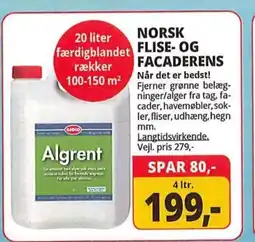 Farveland NORSK FLISE- OG FACADERENS Når det er bedst! tilbud