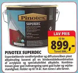 Farveland PINOTEX SUPERDEC tilbud