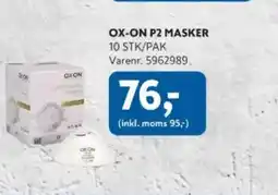 Davidsen OX-ON P2 MASKER tilbud