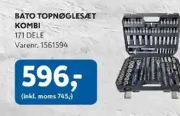 Davidsen BATO TOPNØGLESÆT KOMBI tilbud