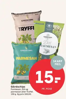 SPAR Gårdschips tilbud