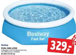 jem & fix BESTWAY POOL 1880 LITER tilbud