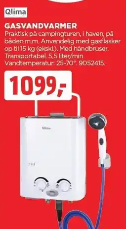 jem & fix QLIMA GASVANDVARMER tilbud