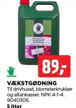 jem & fix VÆKSTGØDNING tilbud