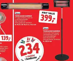 jem & fix GRAD TERRASSEVARMER tilbud