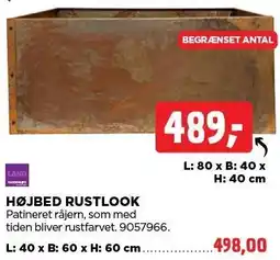 jem & fix HØJBED RUSTLOOK tilbud