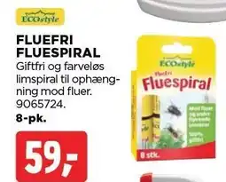 jem & fix ECOSTYLE FLUEFRI FLUESPIRAL tilbud