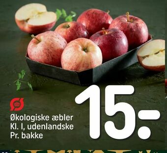 REMA 1000 Økologiske æbler tilbud