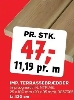 jem & fix IMP. TERRASSEBRÆDDER tilbud