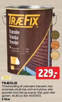 jem & fix TRÆFIX TRÆOLIE tilbud