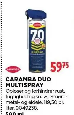 jem & fix CARAMBA DUO MULTISPRAY tilbud