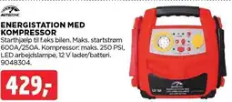 jem & fix AUTOZONE ENERGISTATION MED KOMPRESSOR tilbud