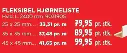 jem & fix FLEKSIBEL HJØRNELISTE tilbud