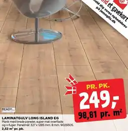 jem & fix LAMINATGULV LONG ISLAND EG tilbud