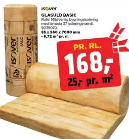 jem & fix ISOVER GLASULD BASIC tilbud