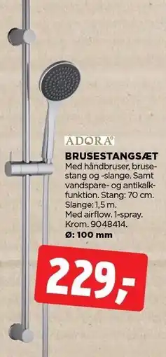 jem & fix ADORA BRUSESTANGSÆT tilbud