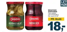 Let-Køb BEAUVAIS SURVARER tilbud