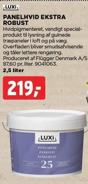 jem & fix LUXI PANELHVID EKSTRA ROBUST tilbud