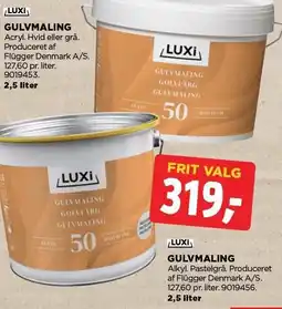 jem & fix LUXI GULVMALING tilbud