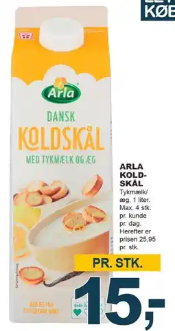 Let-Køb ARLA KOLDSKÅL tilbud