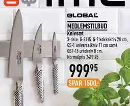 Imerco Knivsæt tilbud