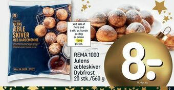 REMA 1000 REMA 1000 Julens æbleskiver tilbud
