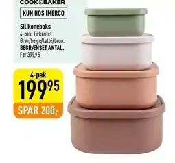 Imerco Silikoneboks tilbud