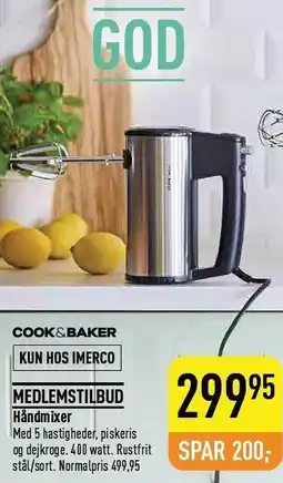 Imerco Håndmixer tilbud